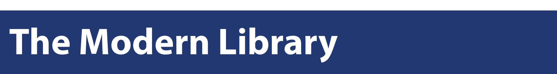 The Modern Library