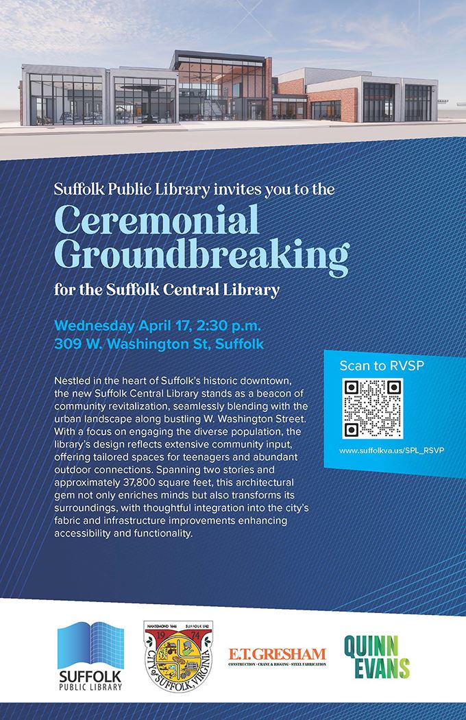 Library Groundbreaking Invitation Thumbnail