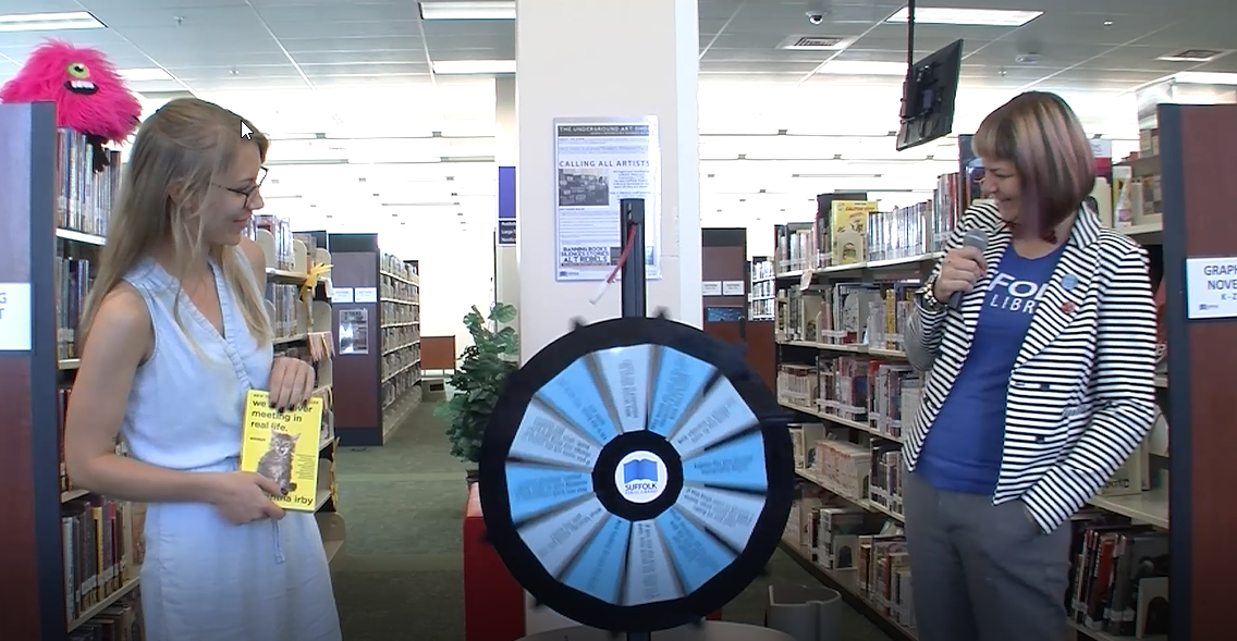 Face the Wheel Image with Host and Contestant