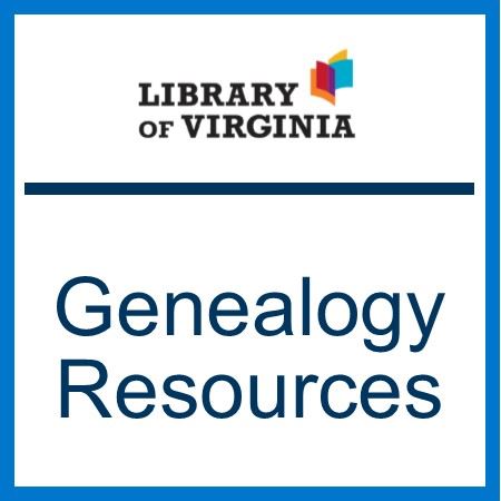 LVA Genealogy Resources Square Logos for Website