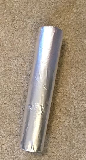 DIY Lightsaber Roll in Foil